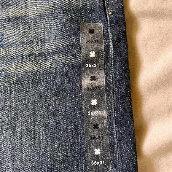 Lucky Brand Baggy Straight Blue Jeans - Picture 1 of 4